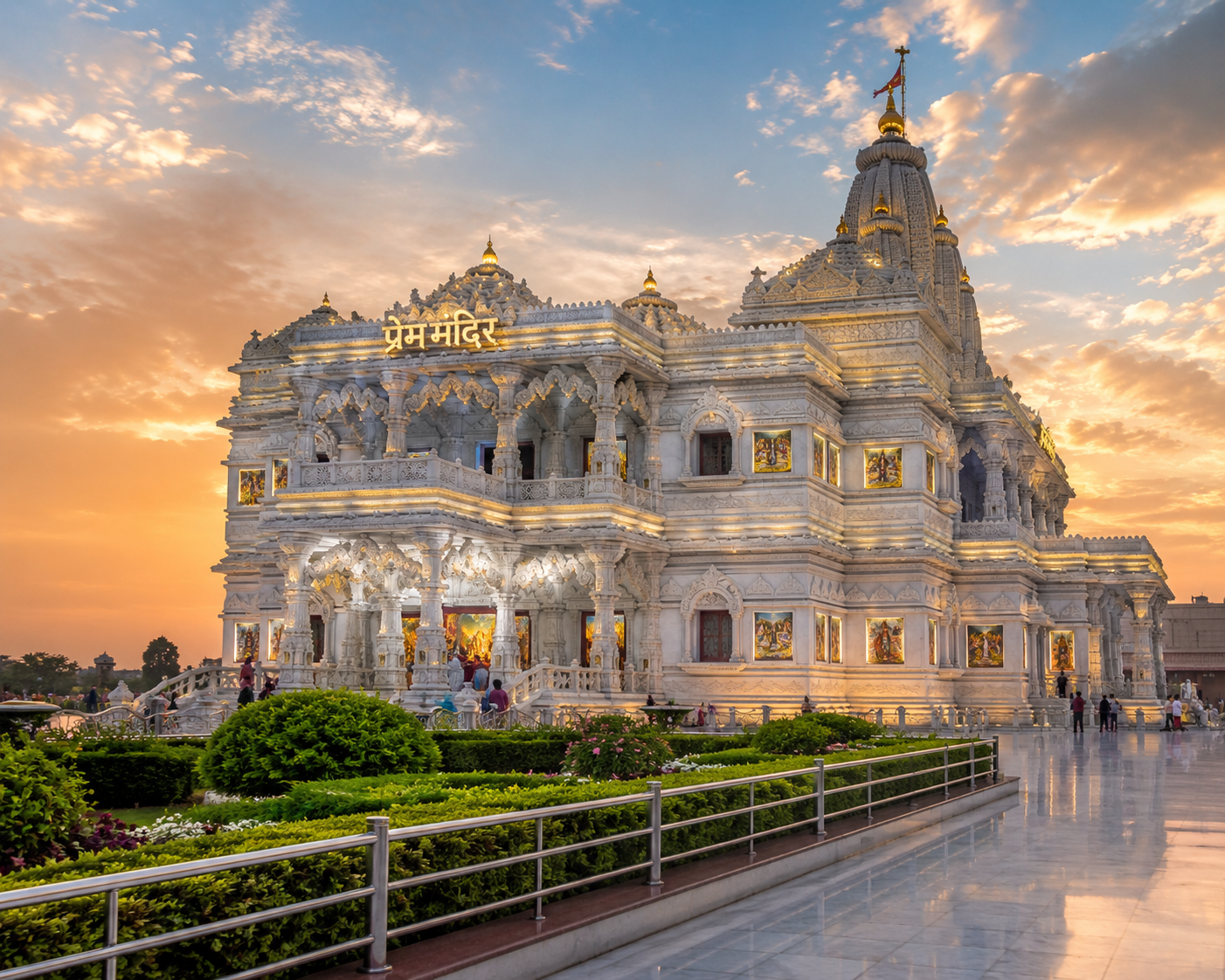 Prem Mandir temple — card