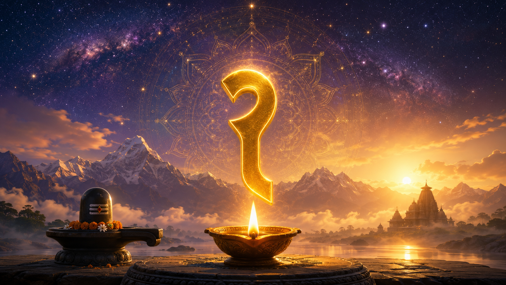 The Spiritual Significance of the Number "One" (1) in Hindu Dharma